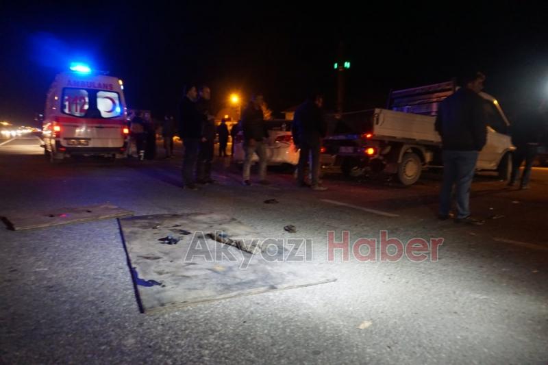 Kızılcıkormanköy’de Trafik Kazası