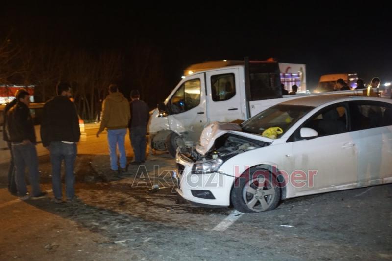 Kızılcıkormanköy’de Trafik Kazası