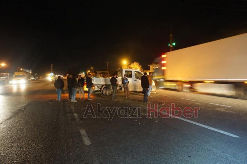 Kızılcıkormanköy’de Trafik Kazası