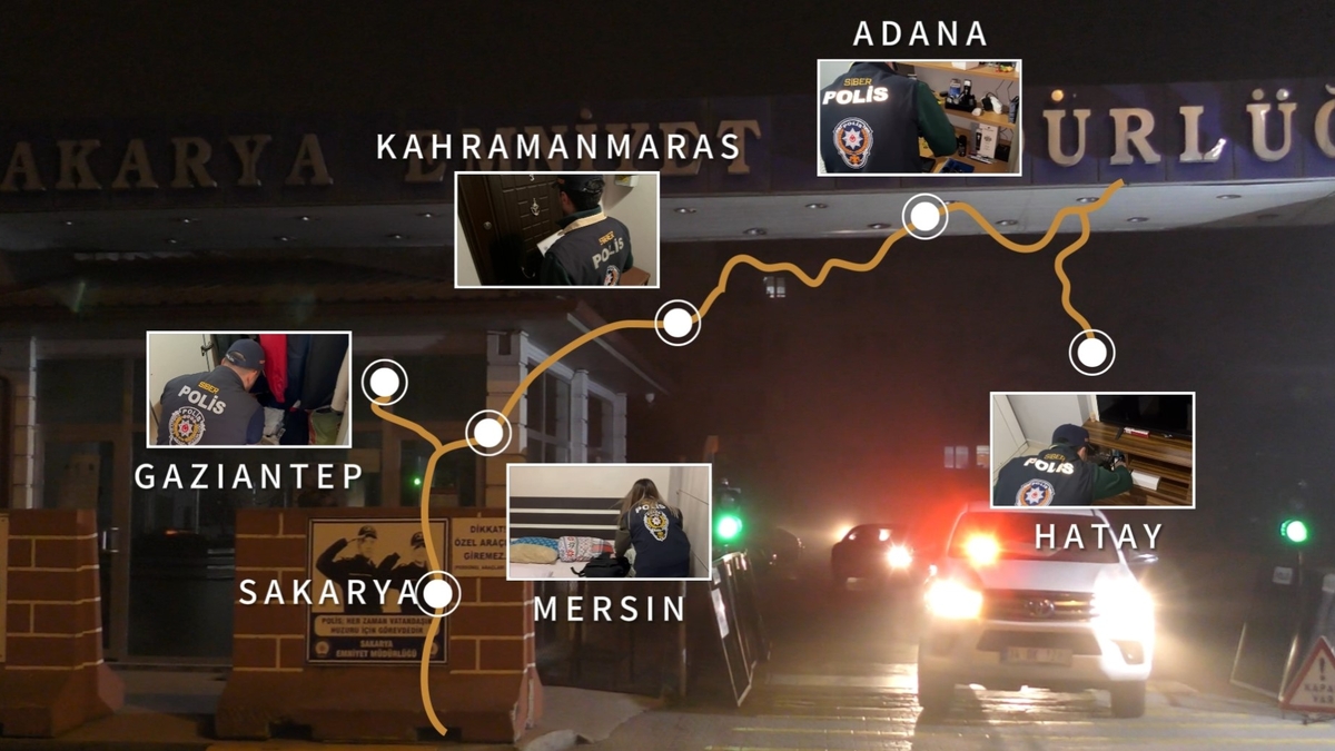 Klima,Bisikle,Yedek Parça Tuzağı: 14 şüpheli tutuklandı