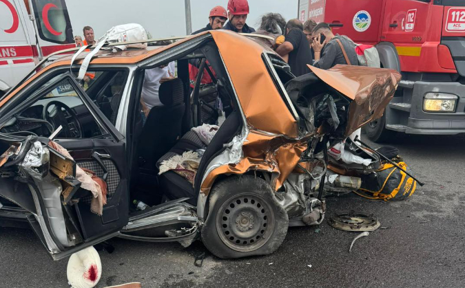 KMO'daki kazada işadamı ve eşi öldü