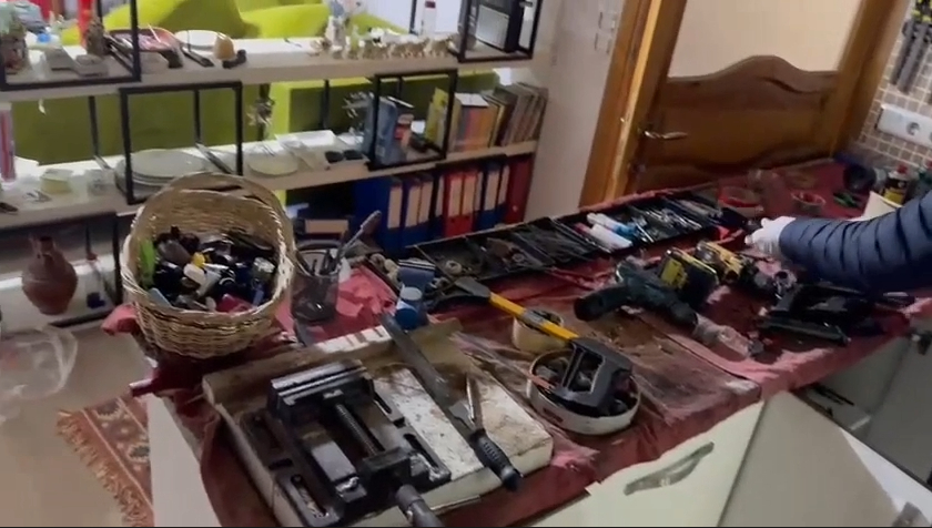 Kokain operasyonu silah atölyesine uzandı; DEAŞ bağlantısı!