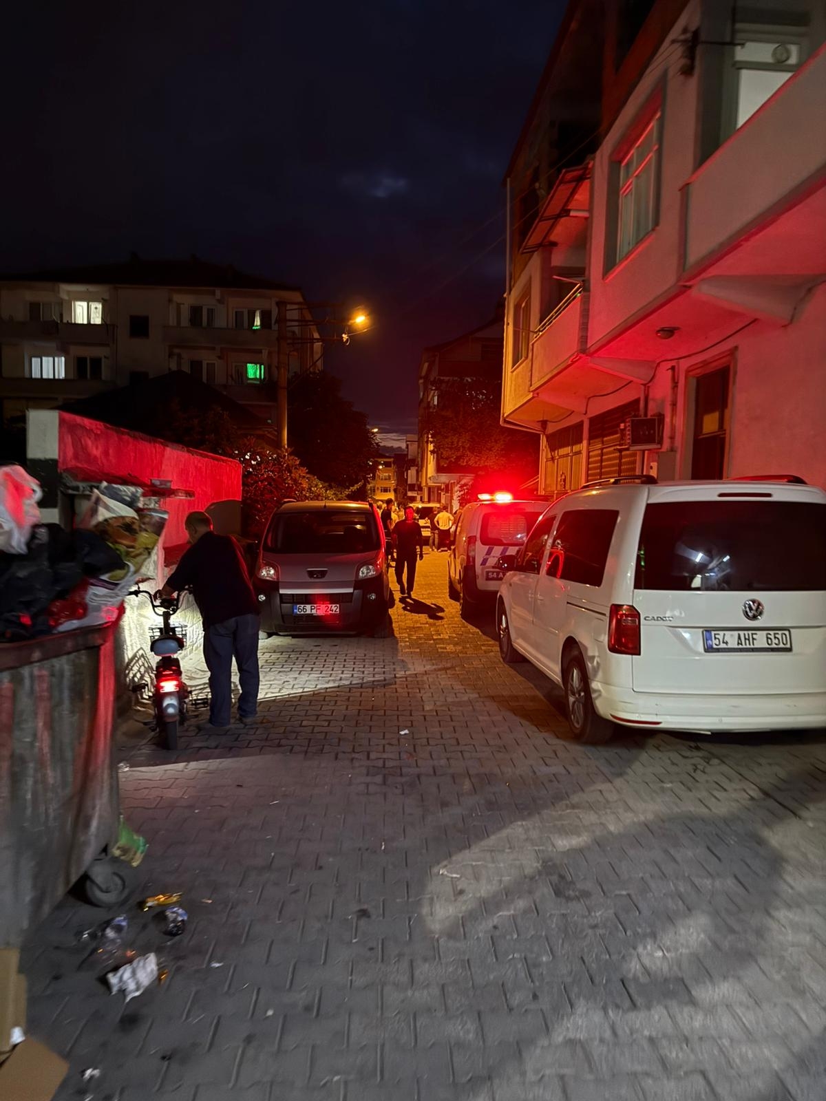 Komşuların kavgasına polis müdahalesi