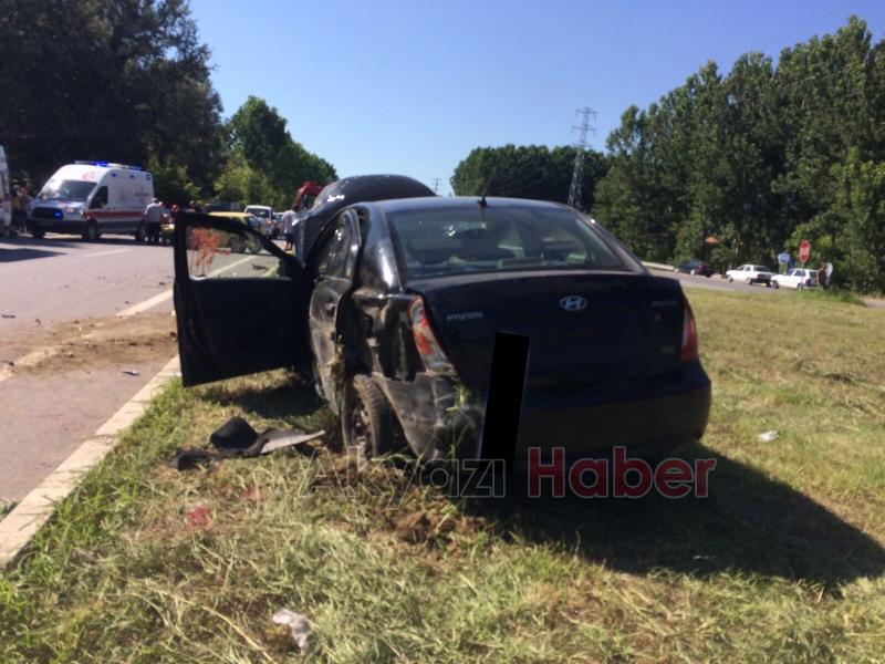 Kontolsüz Çıkış Kazayı Kazancı Kavşağında Trafik Kazası