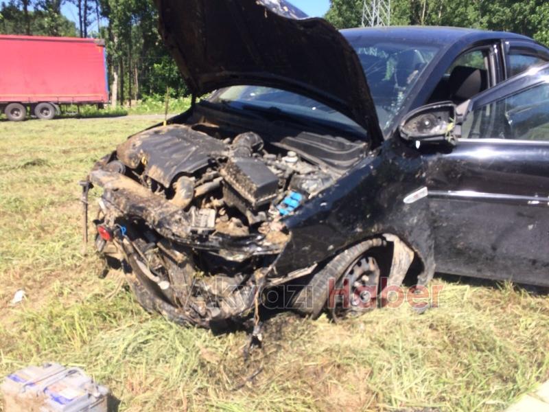 Kontolsüz Çıkış Kazayı Kazancı Kavşağında Trafik Kazası