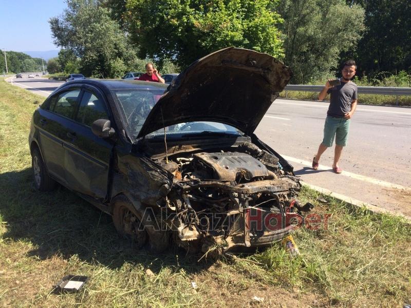 Kontolsüz Çıkış Kazayı Kazancı Kavşağında Trafik Kazası