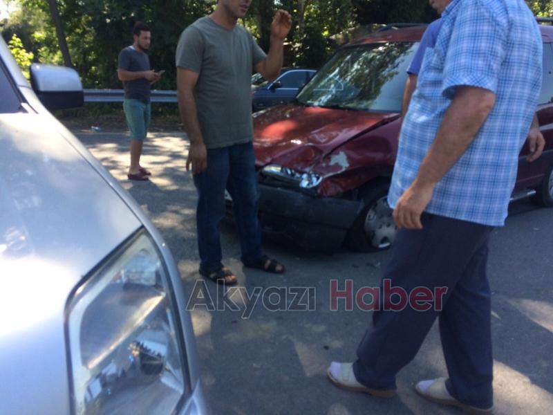 Kontolsüz Çıkış Kazayı Kazancı Kavşağında Trafik Kazası