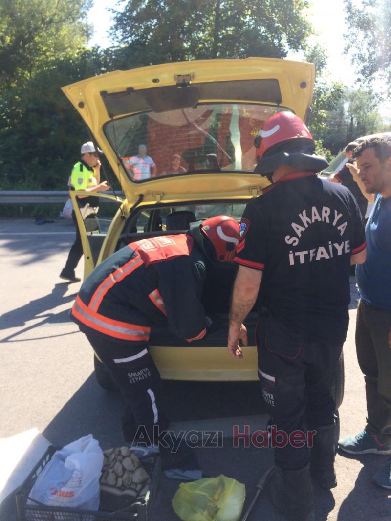 Kontolsüz Çıkış Kazayı Kazancı Kavşağında Trafik Kazası