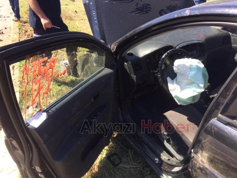 Kontolsüz Çıkış Kazayı Kazancı Kavşağında Trafik Kazası