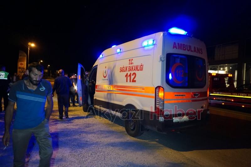  Kontrolden Çıkan Araç Odunluğa Girdi