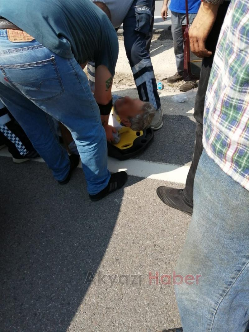 Kontrolü Kaybeden Sürücü Bariyerlere Çarptı