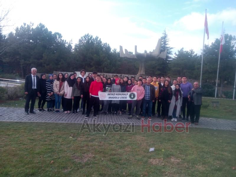 KONURALP ANADOLU LİSESİ ODTÜ TANITIM GEZİSİ İÇİN ANKARA YA GİTTİ