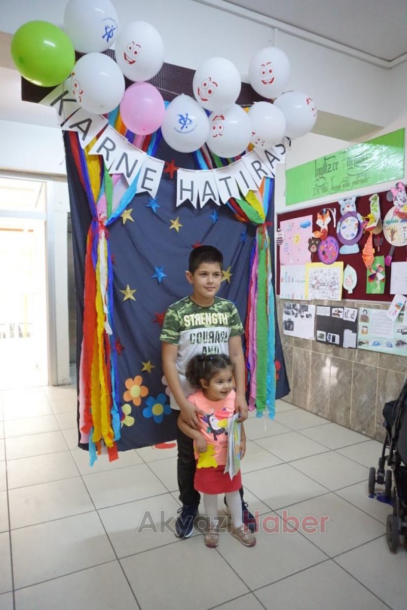 Konuralp İlkokulunda Karne Heyecanı