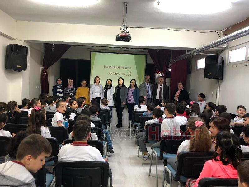 Konuralp İlkokulunda Öğrencilere Seminer Düzenlendi
