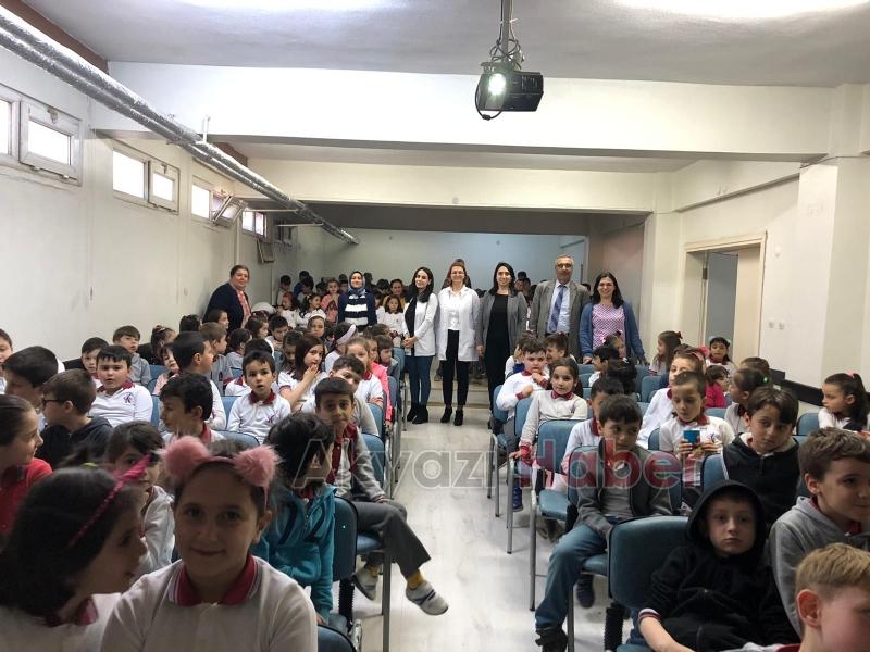 Konuralp İlkokulunda Öğrencilere Seminer Düzenlendi