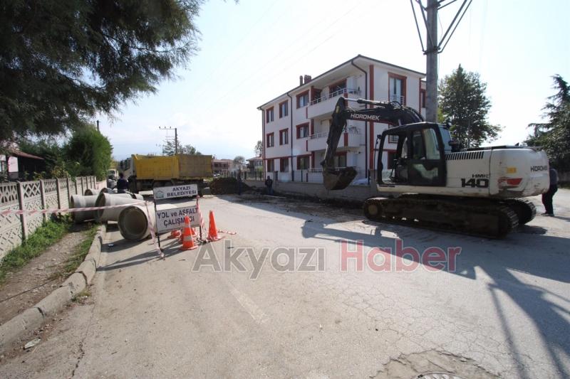 KONURALP MAHALLESİ YAĞMUR SUYU SORUNU ÇÖZÜLÜYOR