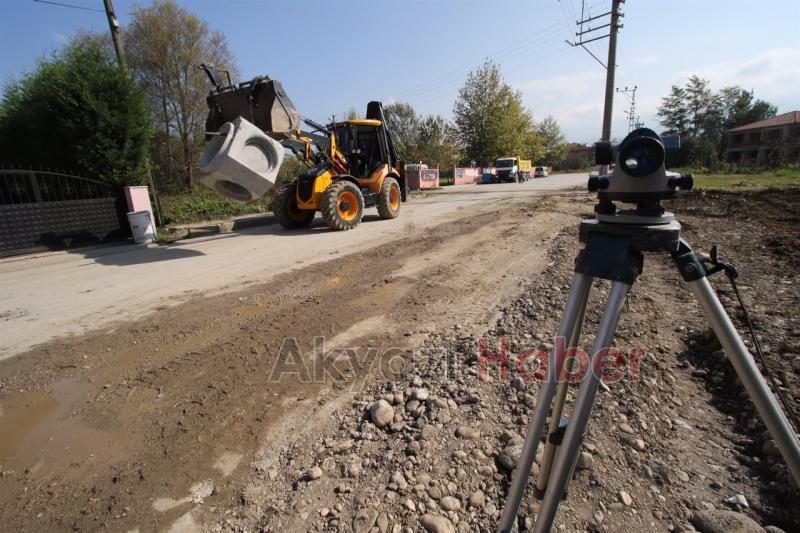 KONURALP MAHALLESİ YAĞMUR SUYU SORUNU ÇÖZÜLÜYOR