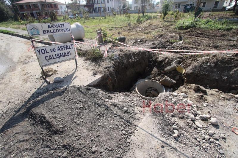 KONURALP MAHALLESİ YAĞMUR SUYU SORUNU ÇÖZÜLÜYOR