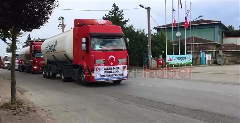 KONVOY BÜYÜK İLGİ GÖRDÜ 