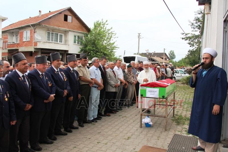 Kore Gazisi Kazım Ertaş Askeri Törenle Ebediyete Uğurlandı