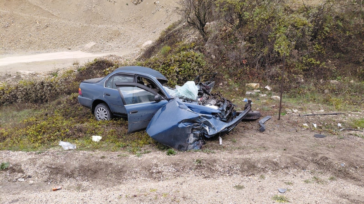 Korkunç kaza; Otomobil sürücüsü öldü