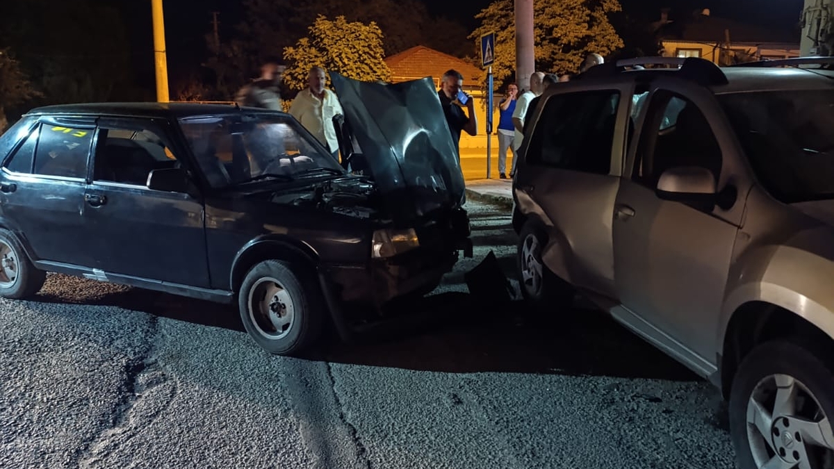 Kovalamaca kaza ile bitti