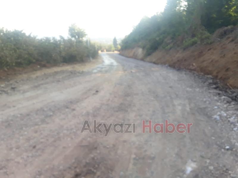 Küçücek Ahmediye Yolunda Çalışmalar Tamamlandı