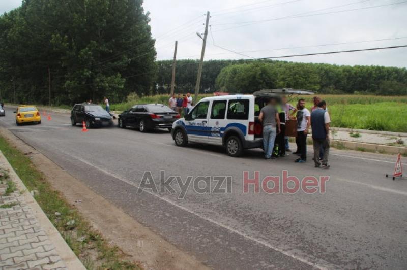 Küçücek Caddesinde Kaza