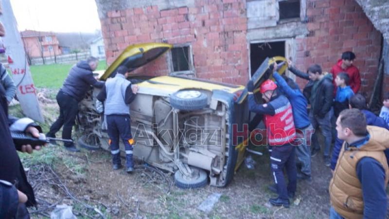 Küçücek Caddesinde Trafik Kazası 