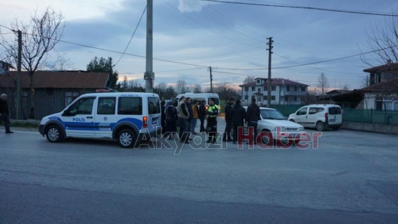 Küçücek Caddesinde Trafik Kazası 