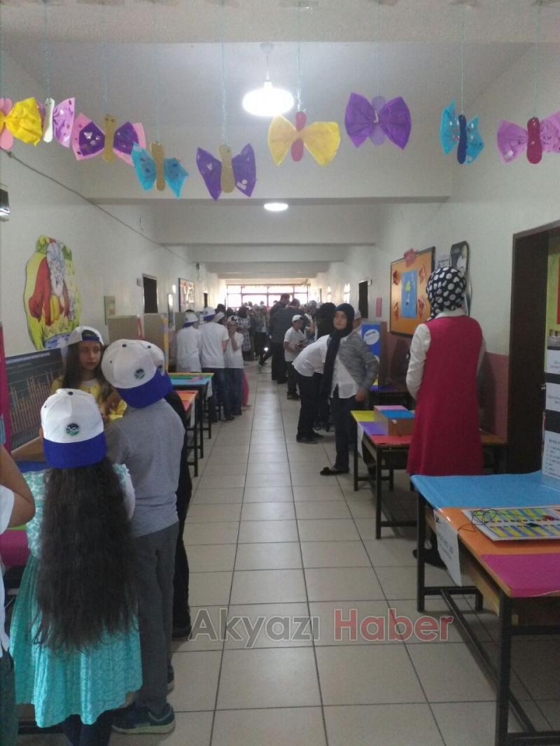KÜÇÜCEK CUMHURİYET ORTAOKULU NDA TÜBİTAK BİLİM ŞENLİĞİ 