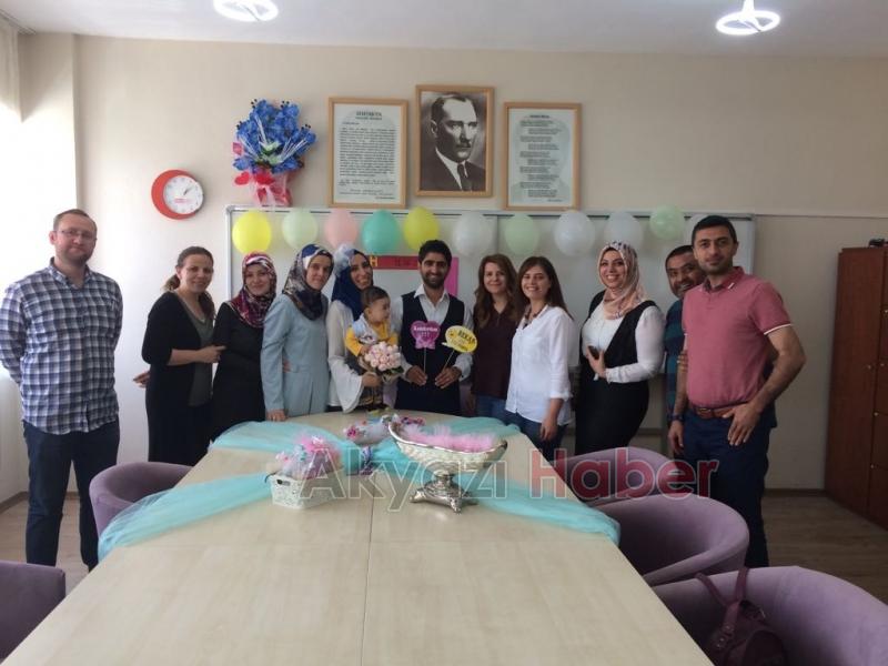 KÜÇÜCEK CUMHURİYET ORTAOKULUNDA NİKAH MERASİMİ