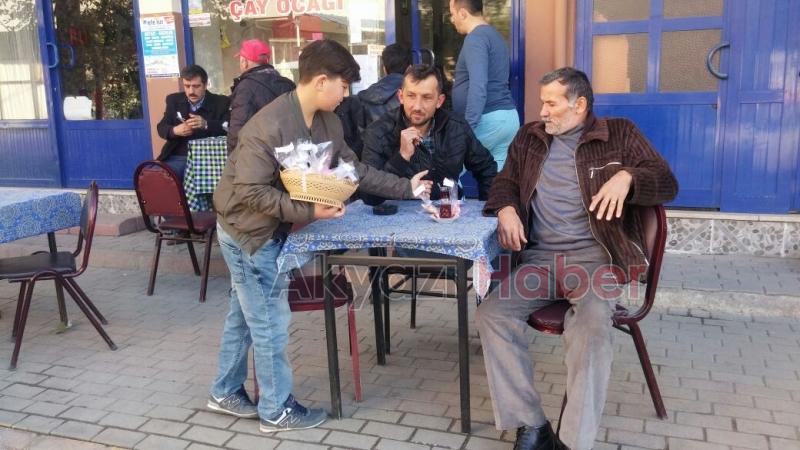 Küçücek Cumhuriyet Ortaokulundan Anlamlı Hareket