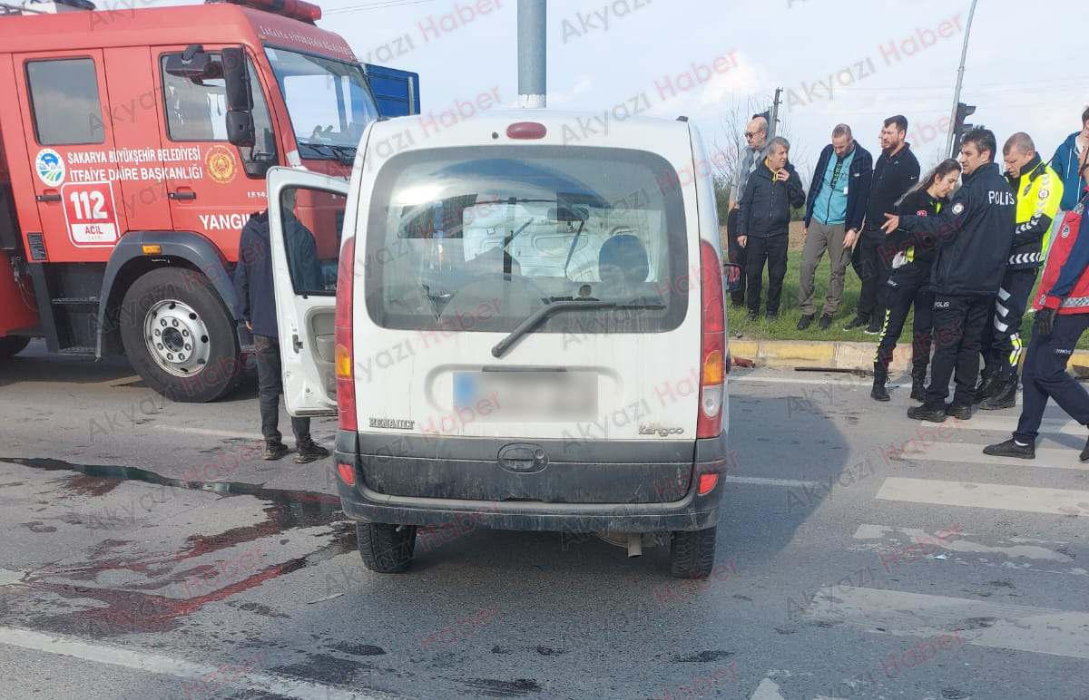 Küçücek Kavşağı’nda feci kaza 4 yaralı