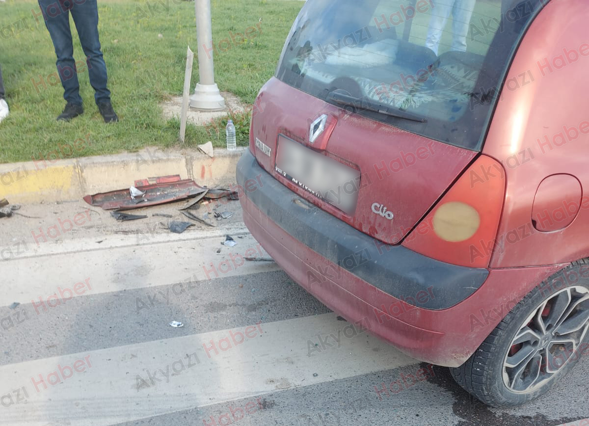 Küçücek Kavşağı’nda feci kaza 4 yaralı