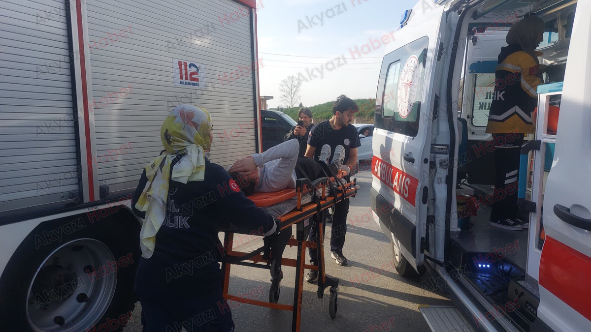 Küçücek Kavşağı’nda feci kaza 4 yaralı