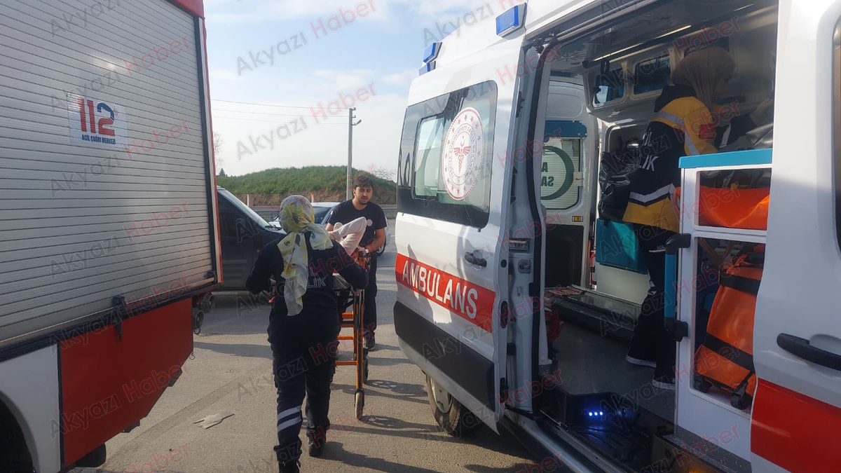 Küçücek Kavşağı’nda feci kaza 4 yaralı