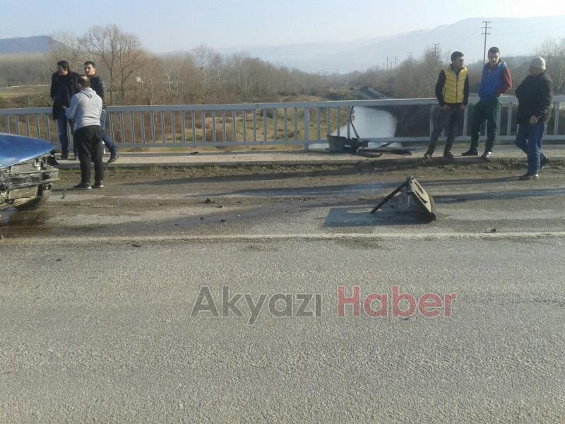 Kontrolünü Kaybeden Sürücü Köprüden Uçuyordu 