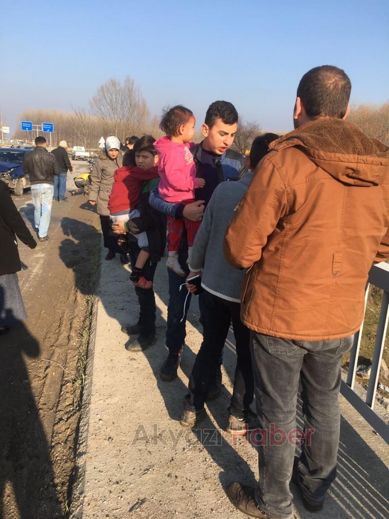 Kontrolünü Kaybeden Sürücü Köprüden Uçuyordu 