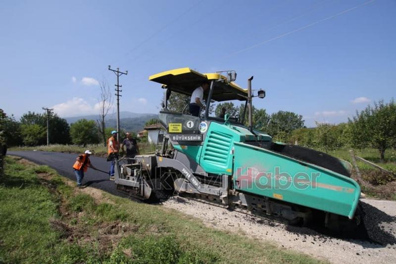 Küçücek Mahallesinin asfalt hasreti son buldu