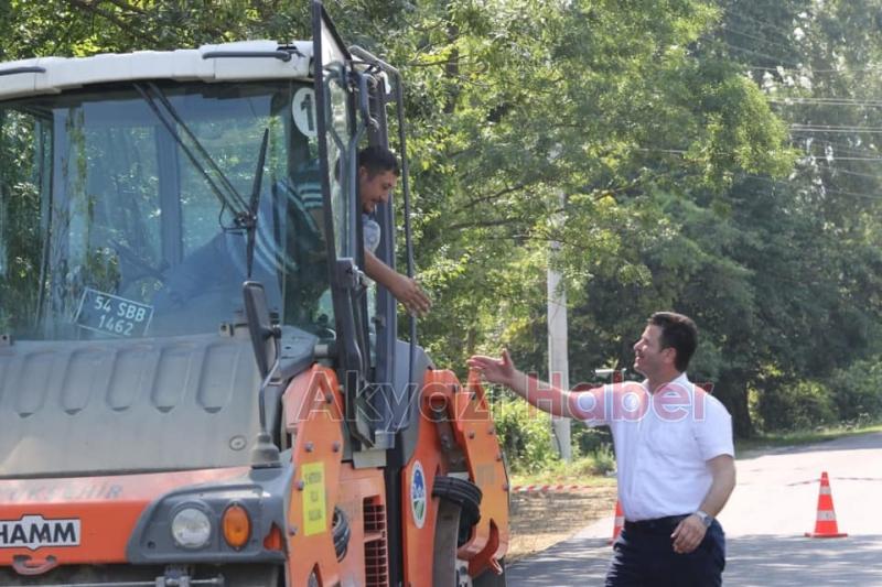 Küçücek Mahallesinin asfalt hasreti son buldu