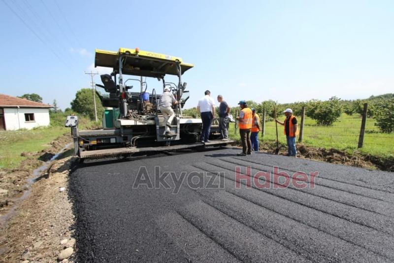 Küçücek Mahallesinin asfalt hasreti son buldu