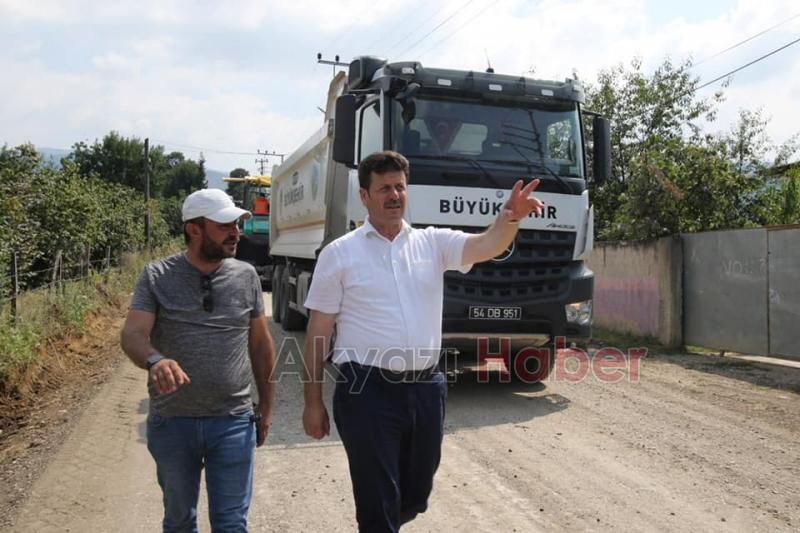 Küçücek Mahallesinin asfalt hasreti son buldu