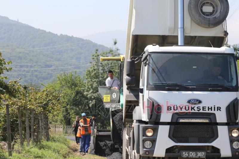 Küçücek Mahallesinin asfalt hasreti son buldu