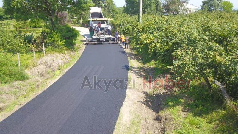 Küçücek Mahallesinin asfalt hasreti son buldu