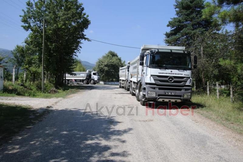 Küçücek Mahallesinin asfalt hasreti son buldu
