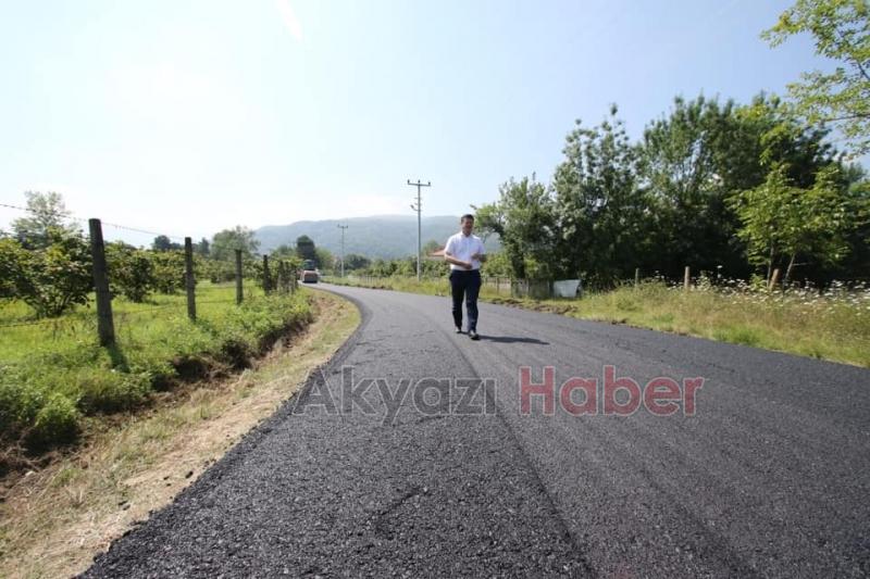 Küçücek Mahallesinin asfalt hasreti son buldu