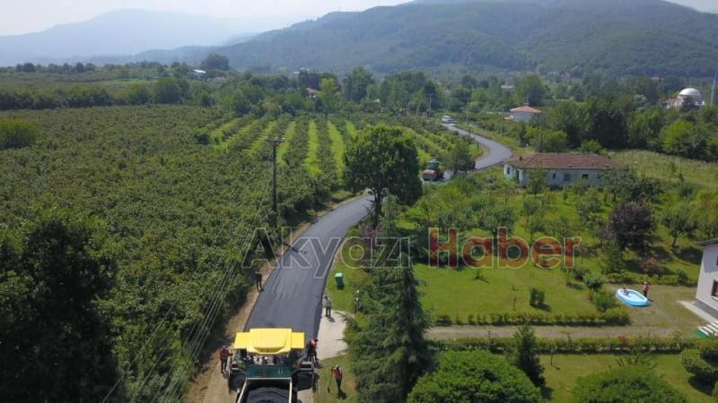 Küçücek Mahallesinin asfalt hasreti son buldu