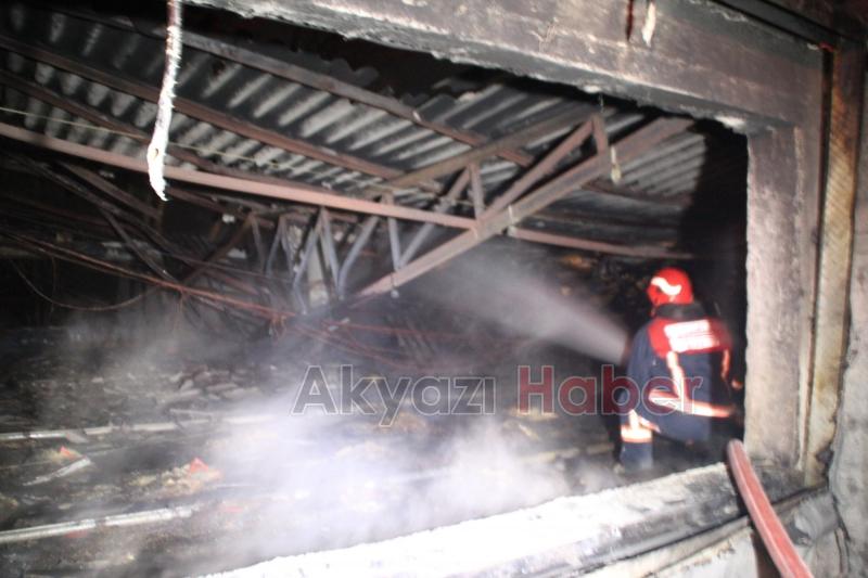 Kumköprü Mahallesi nde Yangın