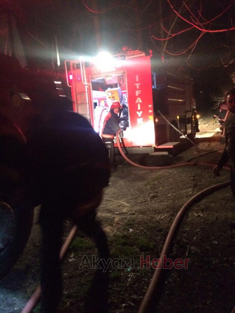 Kumköprü Mahallesi nde Yangın